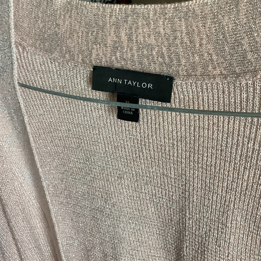 Ann Taylor Women's Cardigan - Soft Pink